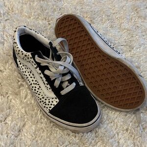 Vans Kids Sneakers Black and White
